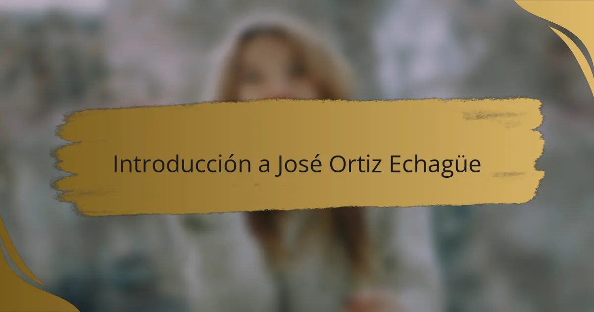 Introducción a José Ortiz Echagüe